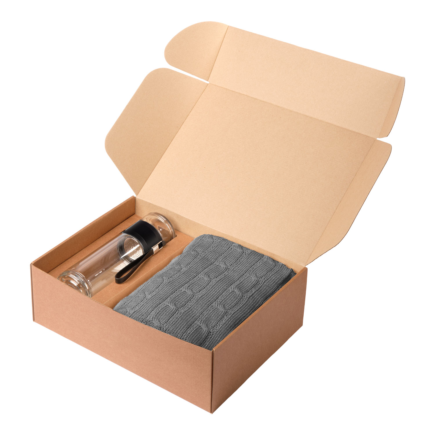 001213453 Portobello Подарочные наборы Плед + термокружка