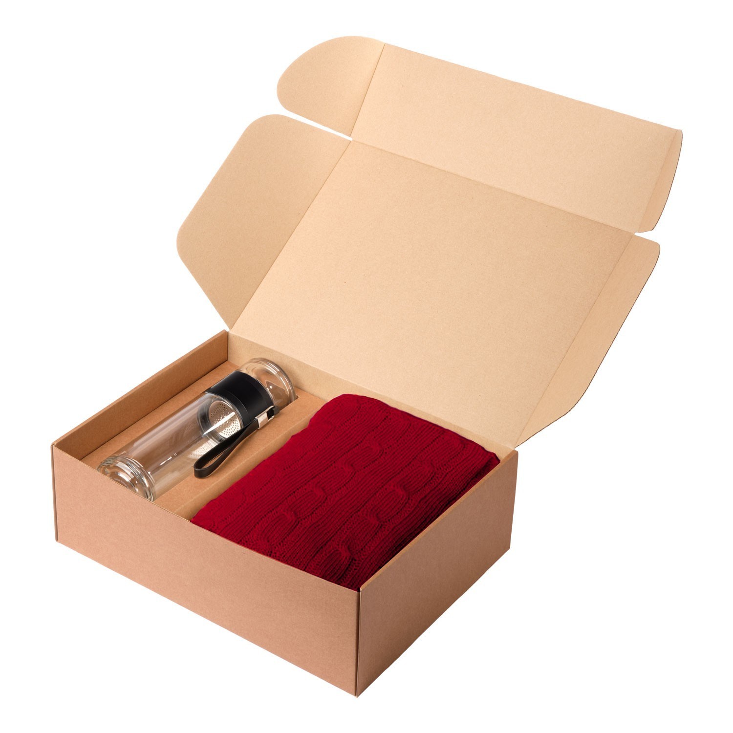 001213463 Portobello Подарочные наборы Плед + термокружка