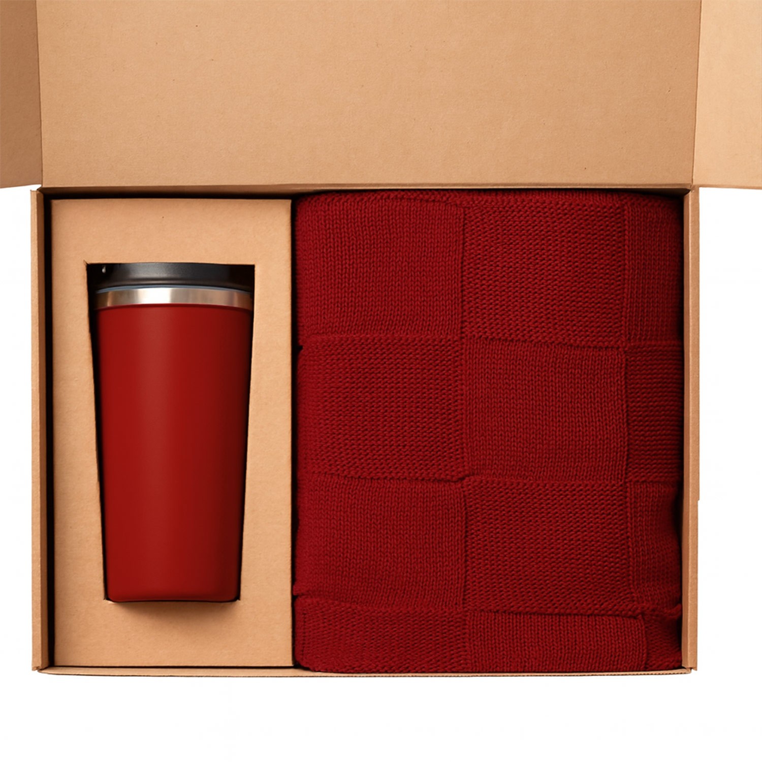 001213522 Portobello Подарочные наборы Плед + термокружка