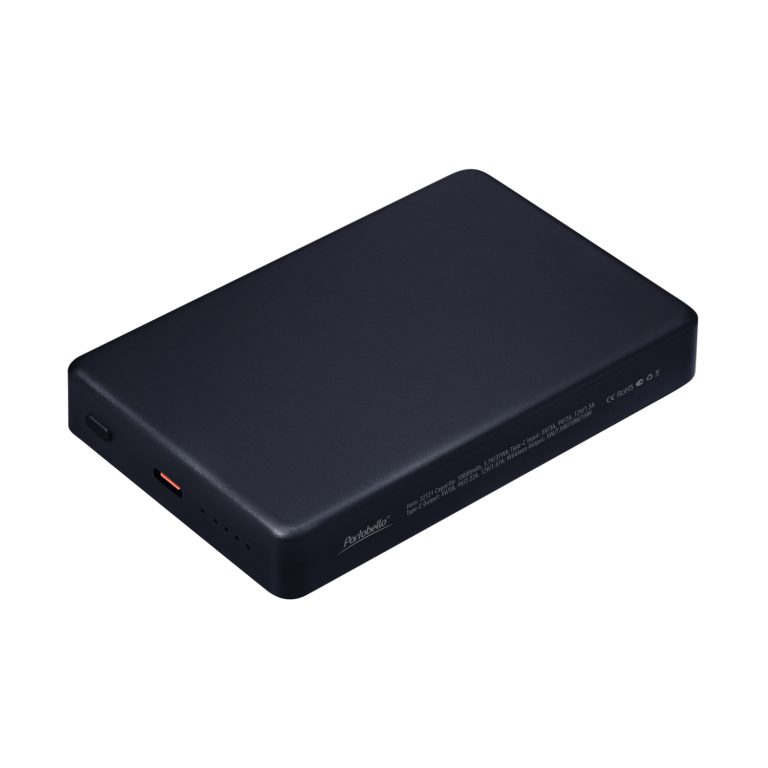Внешний аккумулятор Атлантис Плюс PD (Atlantis PD Plus) 10000mAh с функцией беспроводной зарядки 15W, синий — изображение 2