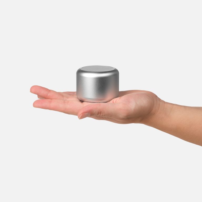 Беспроводная колонка Пассион (Passion) 80dB 600 mAh (Bluetooth 5.4), серебряная — изображение 5