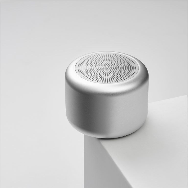 Беспроводная колонка Пассион (Passion) 80dB 600 mAh (Bluetooth 5.4), серебряная — изображение 6