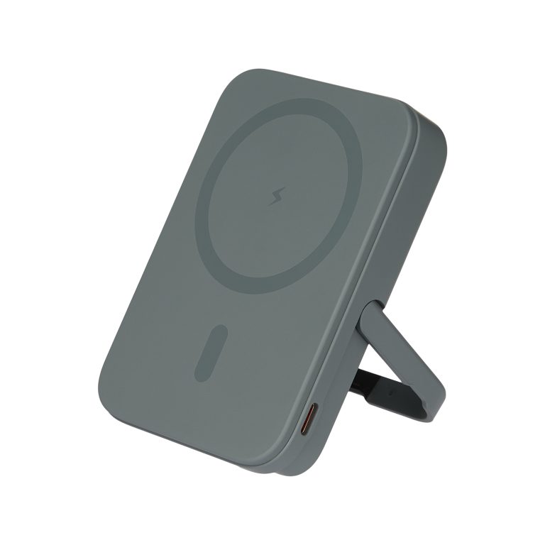 Внешний аккумулятор Юнион PD (Union PD) 10000mAh с функцией беспроводной зарядки 15W, серый — изображение 9