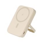 Внешний аккумулятор Union PD 10000mAh с функцией беспроводной зарядки 15W, бежевый — изображение 9