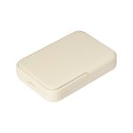 Внешний аккумулятор Union PD 10000mAh с функцией беспроводной зарядки 15W, бежевый — изображение 2