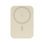 Внешний аккумулятор Union PD 10000mAh с функцией беспроводной зарядки 15W, бежевый — изображение 3