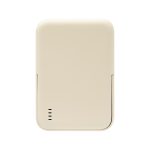 Внешний аккумулятор Union PD 10000mAh с функцией беспроводной зарядки 15W, бежевый — изображение 4