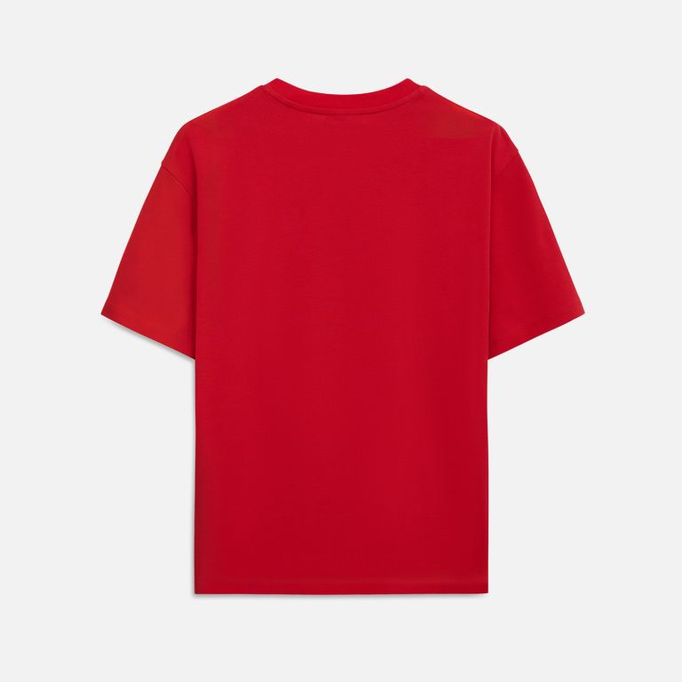 Футболка унисекс Раст Нео (Rust Neo), 240 гр., красный, размер M/L — изображение 6