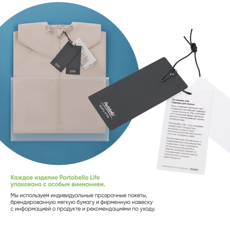 Ветровка (анорак) оверсайз унисекс Риссман (Rissman), темно-синяя, размер XL/XXL — изображение 5