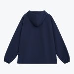 Ветровка (анорак) оверсайз унисекс RISSMAN, темно-синяя, размер XL/XXL — изображение 2