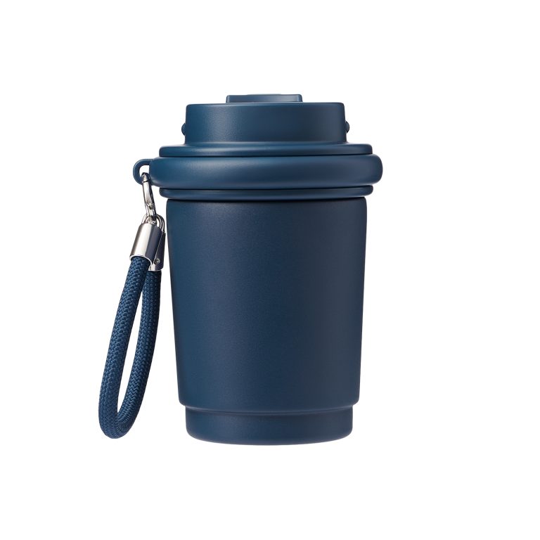 Термокружка вакуумная Сидней (Sydney), синяя — изображение 4