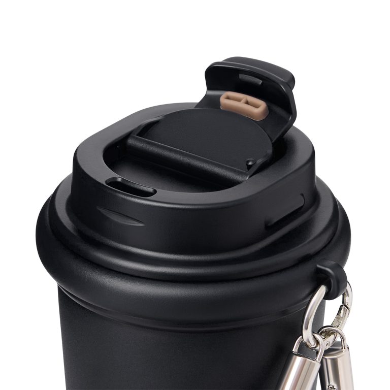 Термокружка вакуумная Сидней (Sydney), черная — изображение 7