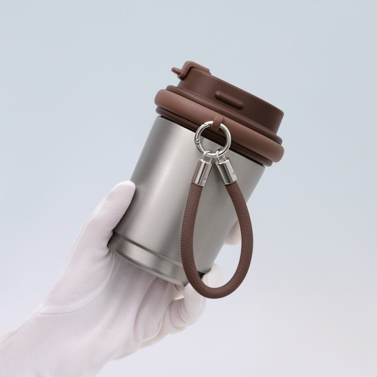 Термокружка вакуумная Сидней (Sydney), серебряная — изображение 8