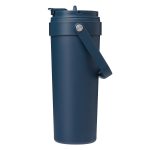 Термокружка вакуумная Solo, синяя — изображение 2