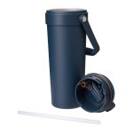 Термокружка вакуумная Solo, синяя — изображение 7