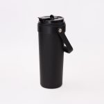 Термокружка вакуумная Solo, черная — изображение 9