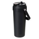 Термокружка вакуумная Solo, черная — изображение 4