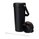 Термокружка вакуумная Solo, черная — изображение 7