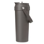 Термокружка вакуумная Solo, серая — изображение 2