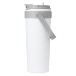 Термокружка вакуумная Solo, белая — изображение 2