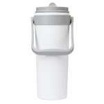 Термокружка вакуумная Solo, белая — изображение 3