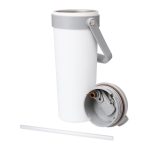 Термокружка вакуумная Solo, белая — изображение 7