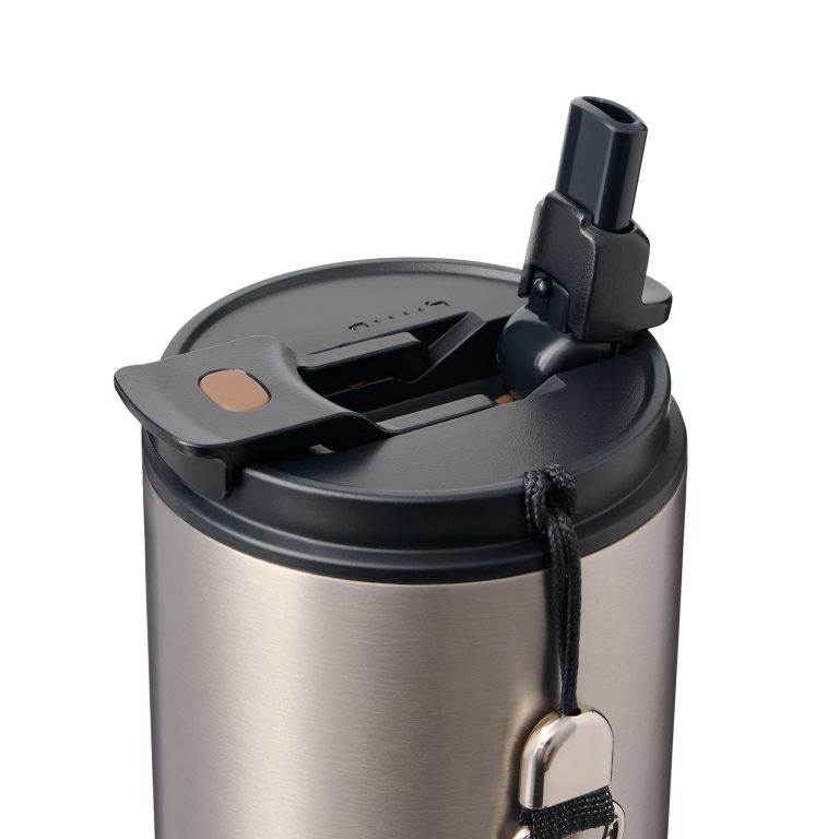 Термокружка вакуумная Авеню (Avenue), черная — изображение 6