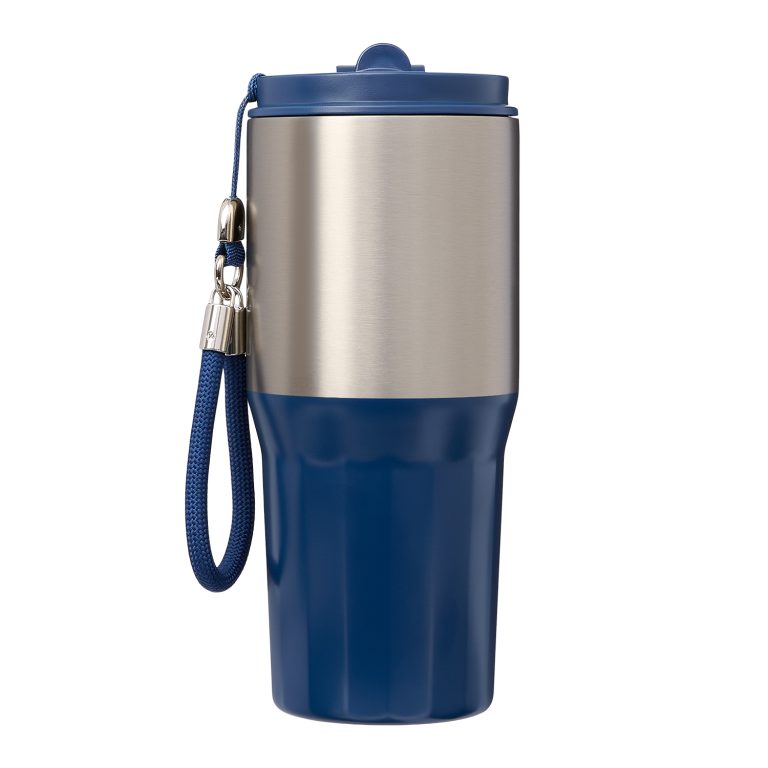 Термокружка вакуумная Авеню (Avenue), синяя — изображение 3