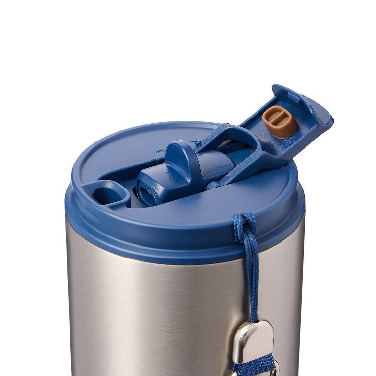 Термокружка вакуумная Авеню (Avenue), синяя — изображение 6