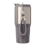 Термокружка вакуумная Avenue, серая — изображение 2