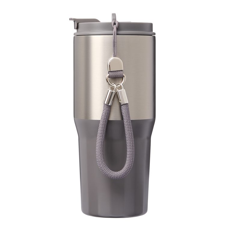 Термокружка вакуумная Авеню (Avenue), серая — изображение 2