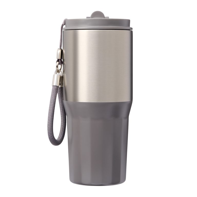 Термокружка вакуумная Авеню (Avenue), серая — изображение 3