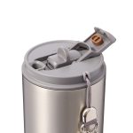 Термокружка вакуумная Avenue, серая — изображение 5