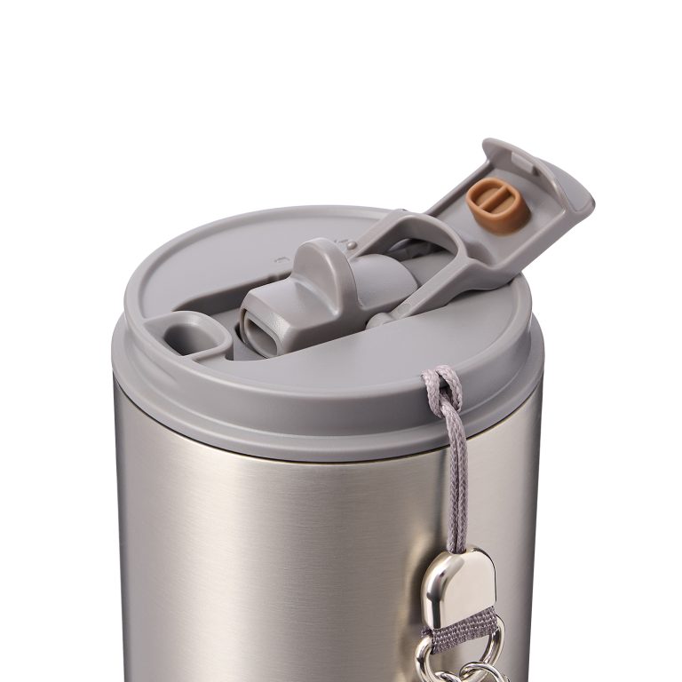 Термокружка вакуумная Авеню (Avenue), серая — изображение 5