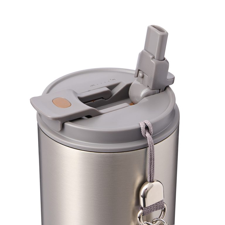 Термокружка вакуумная Авеню (Avenue), серая — изображение 6