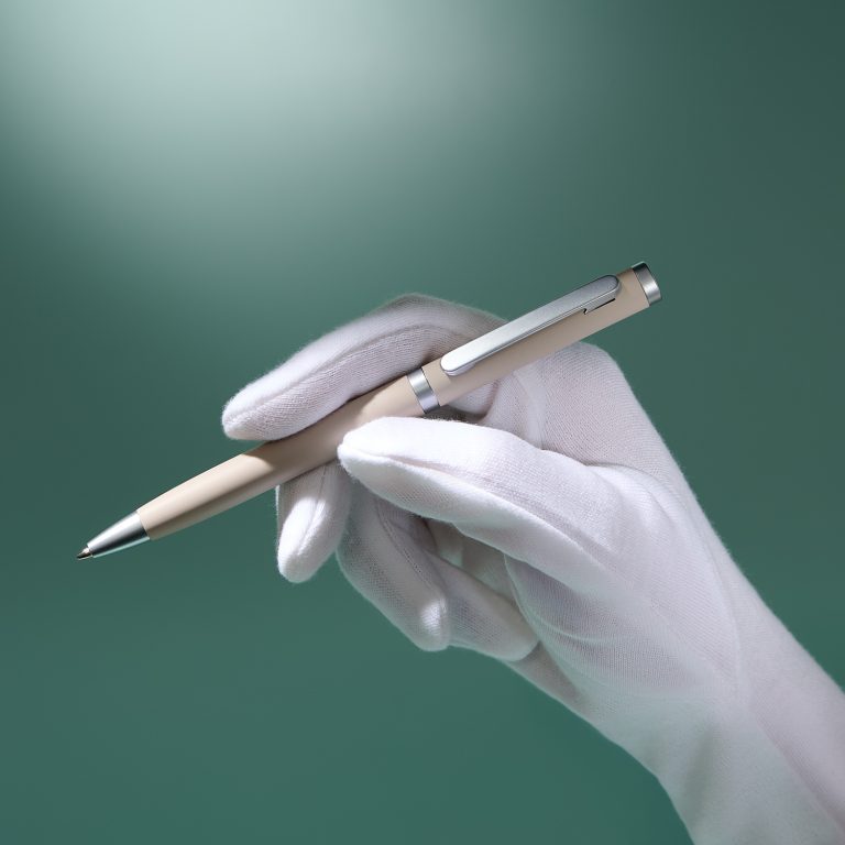 Шариковая ручка Нокс (Nox), бежевая — изображение 7