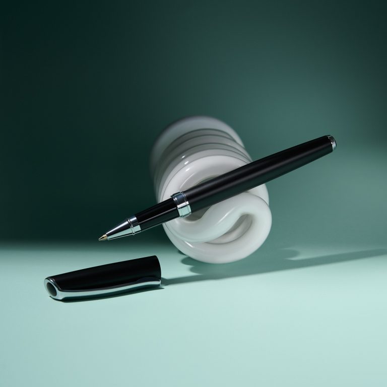 Ручка-роллер Орион (Orion), черная — изображение 9