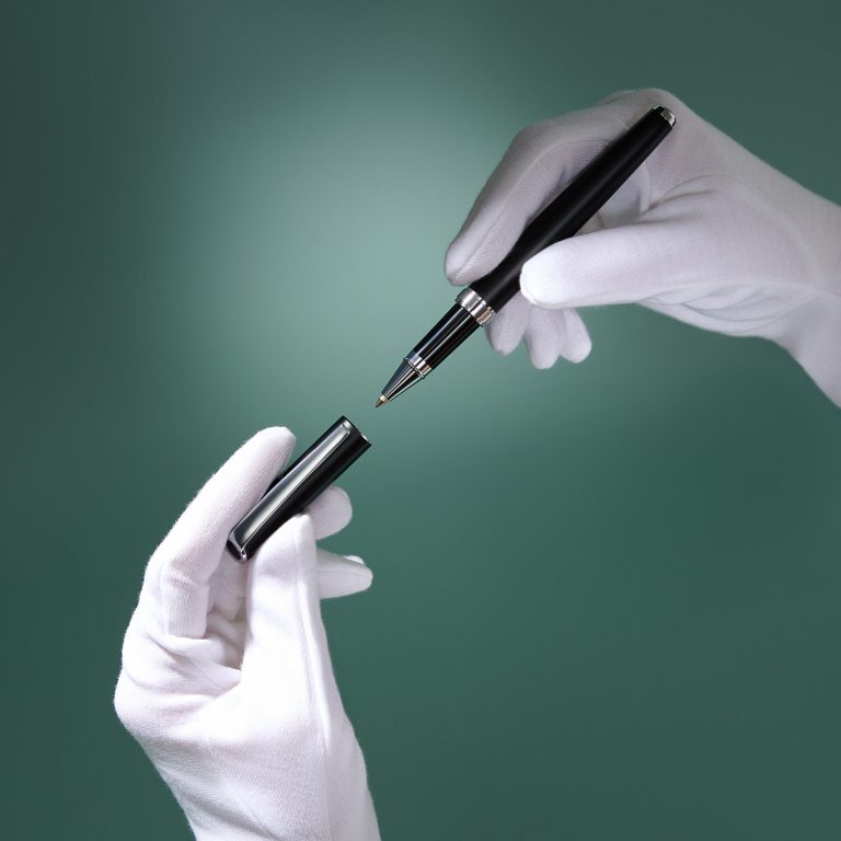 Ручка-роллер Орион (Orion), черная — изображение 8