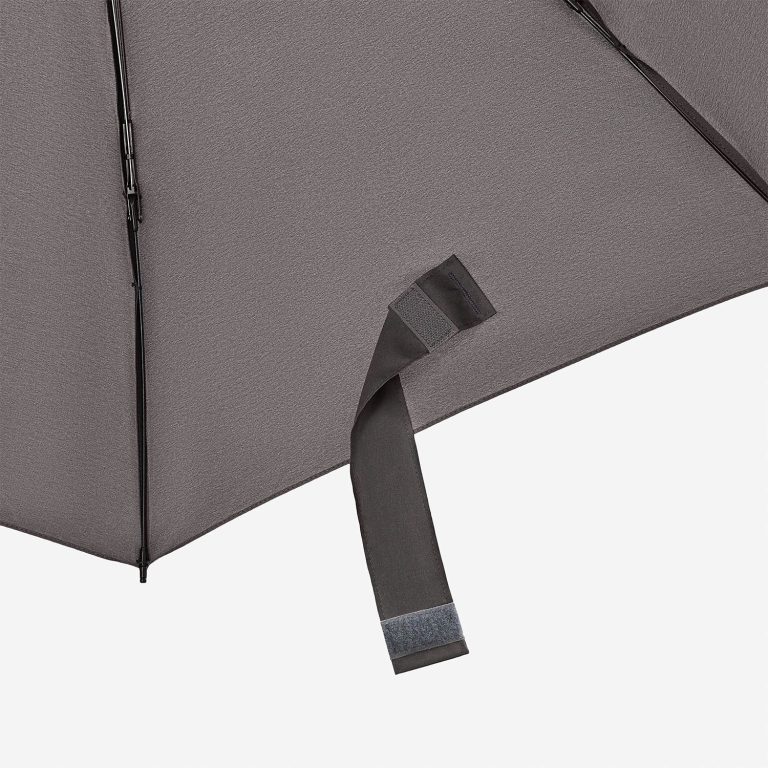 Зонт обратного сложения Olymp, серый — изображение 6