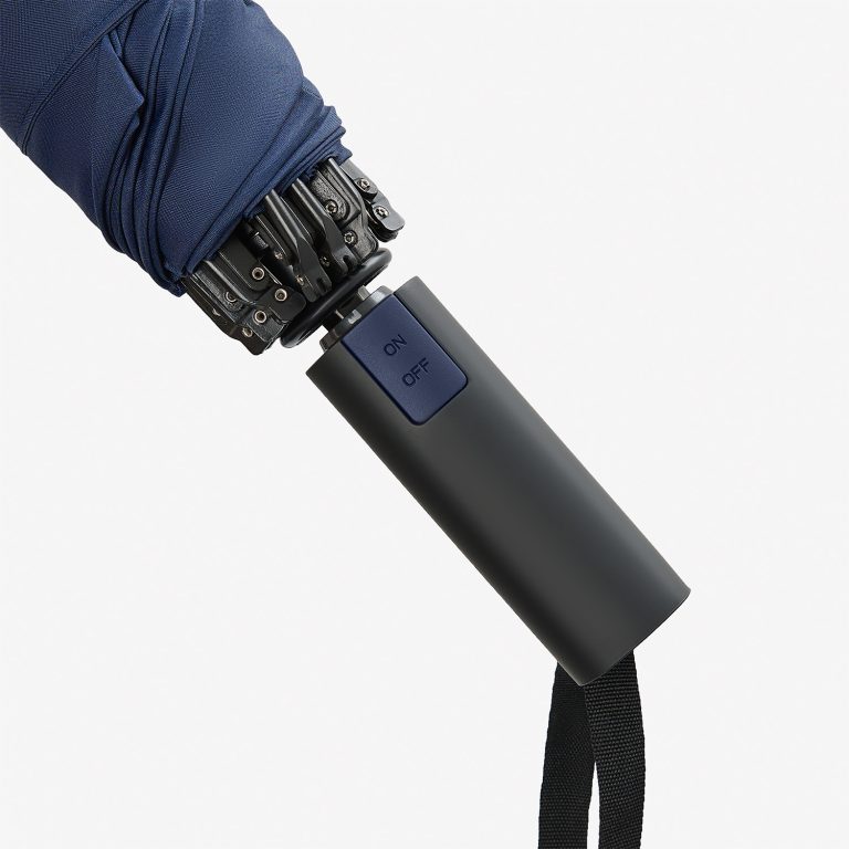 Зонт обратного сложения Olymp, синий — изображение 7