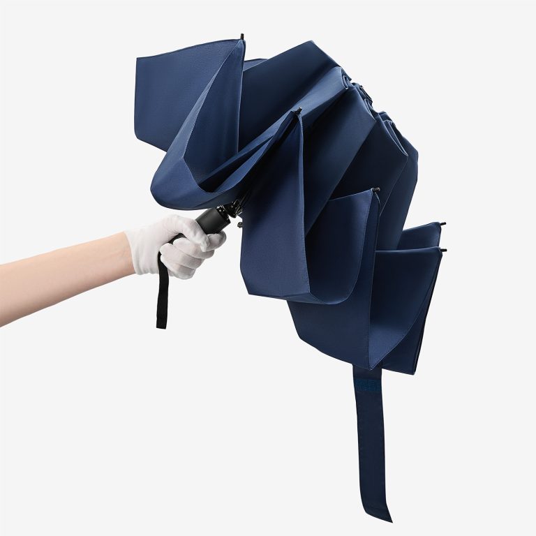 Зонт обратного сложения Olymp, синий — изображение 8