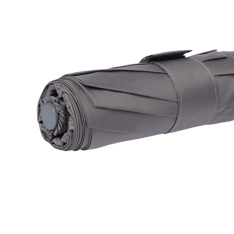 Зонт складной Пассат (Passat), серый — изображение 8