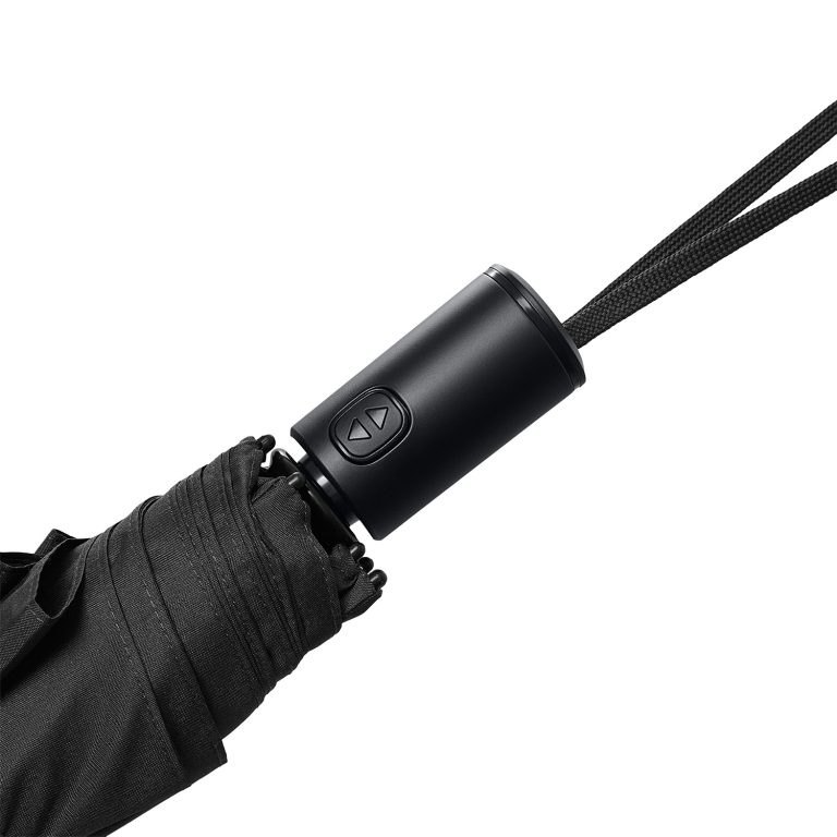 Зонт складной Пассат (Passat), черный — изображение 6