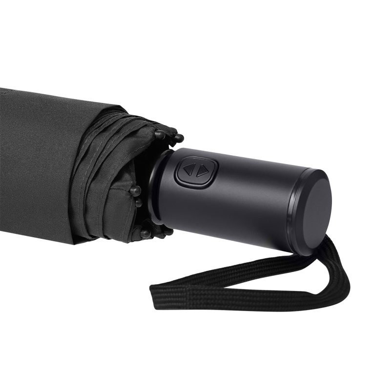 Зонт складной Пассат (Passat), черный — изображение 7