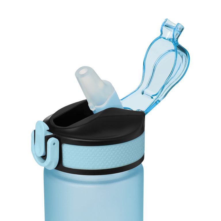 Бутылка для воды Флип мини (Flip mini), голубая — изображение 3