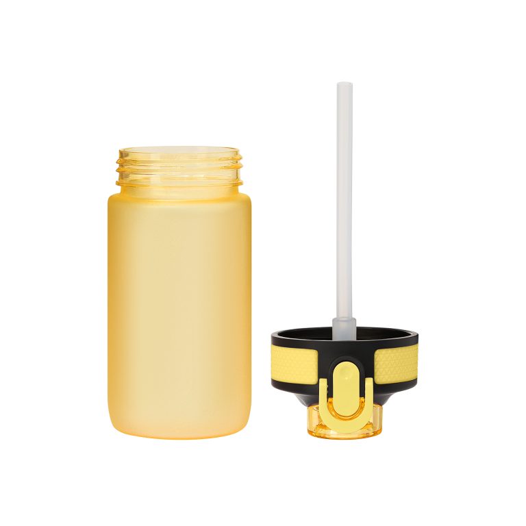 Бутылка для воды Флип мини  (Flip mini), желтая — изображение 6