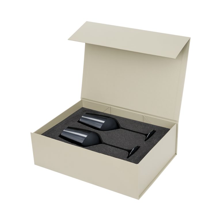 Подарочный набор 2 бокала для вина Сапфир (Sapphire) в серой коробке — изображение 3