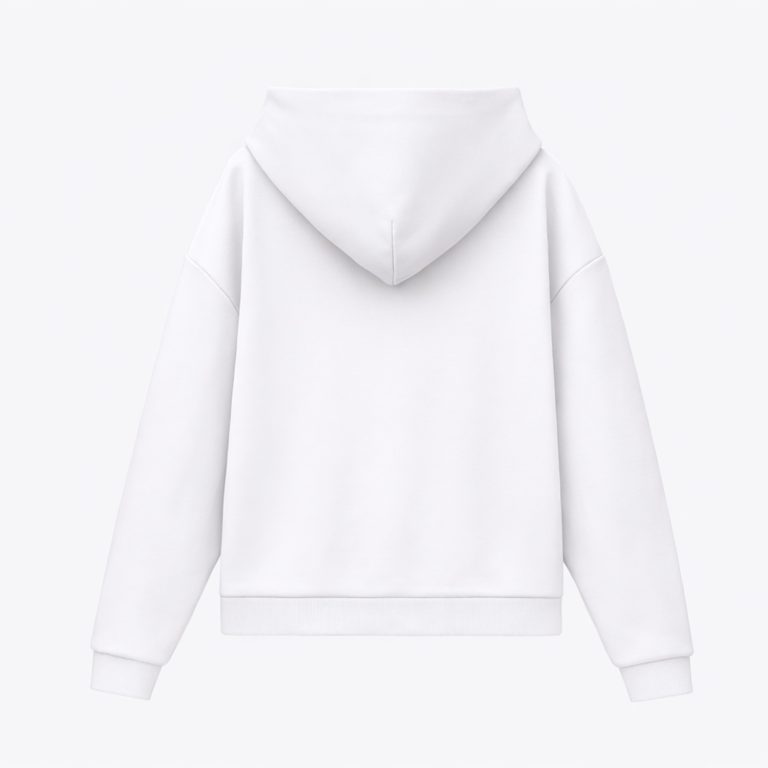 Худи релакс унисекс Баланс, с начесом, белый, размер 3XL/4XL — изображение 2