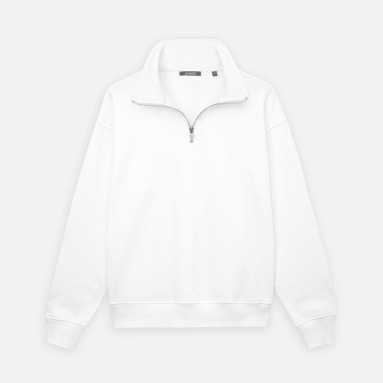 Толстовка на молнии унисекс Флоу (Flow), белая, размер 5XL/6XL — изображение 8