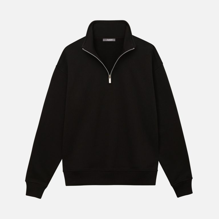 Толстовка на молнии унисекс Флоу (Flow), черная, размер 5XL/6XL — изображение 8